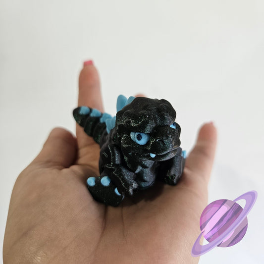 MONSTER KING-3D PRINTED STRAW BUDDY-GLOWS IN DARK