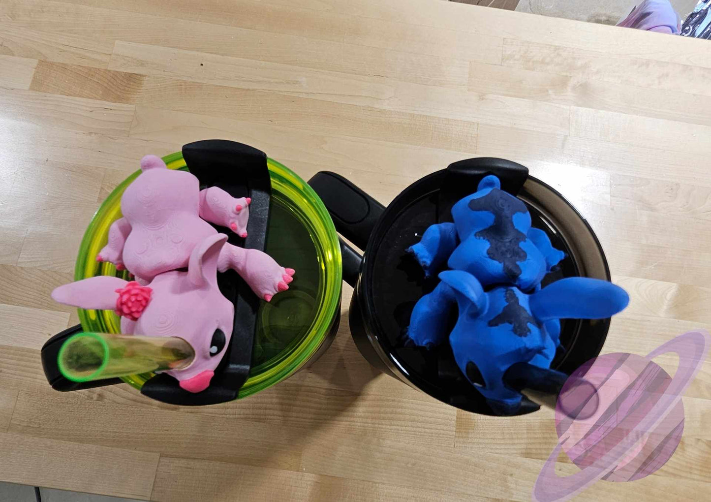 PINK ALIEN STRAW BUDDY