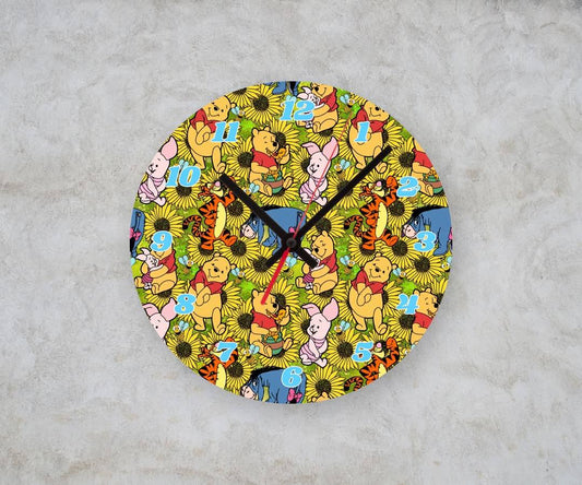 Acre Pals 1 β Custom Framed Clock (10β Round)