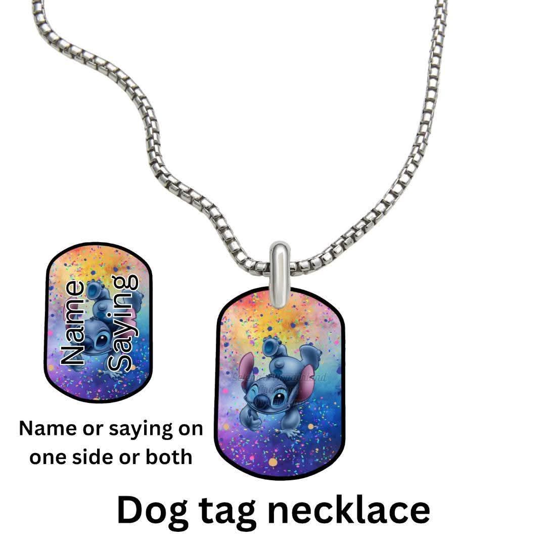 BLUE PAL – Dog Tag Necklace