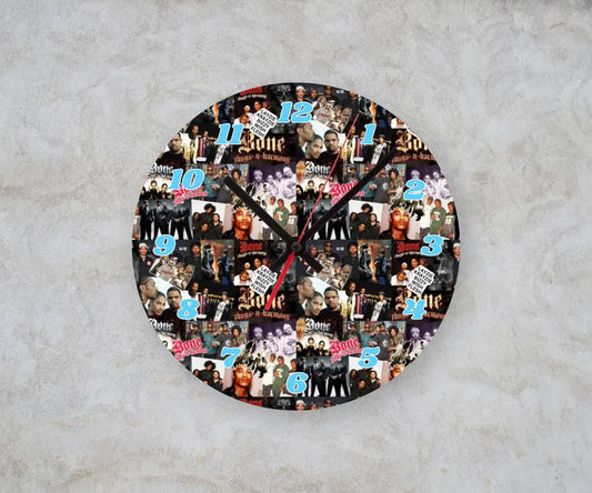 BONE β Custom Framed Clock (10β Round)
