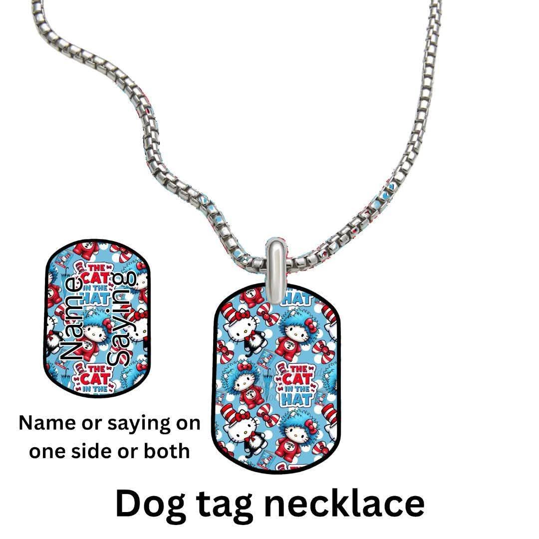 CAT SUESS – Dog Tag Necklace