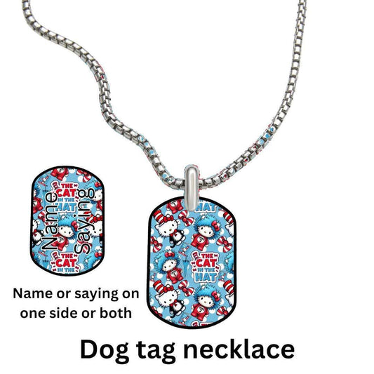 CAT SUESS β Dog Tag Necklace