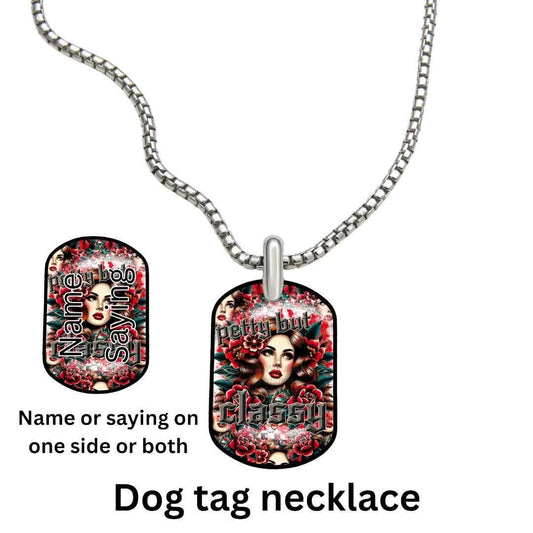 CLASSY β Dog Tag Necklace