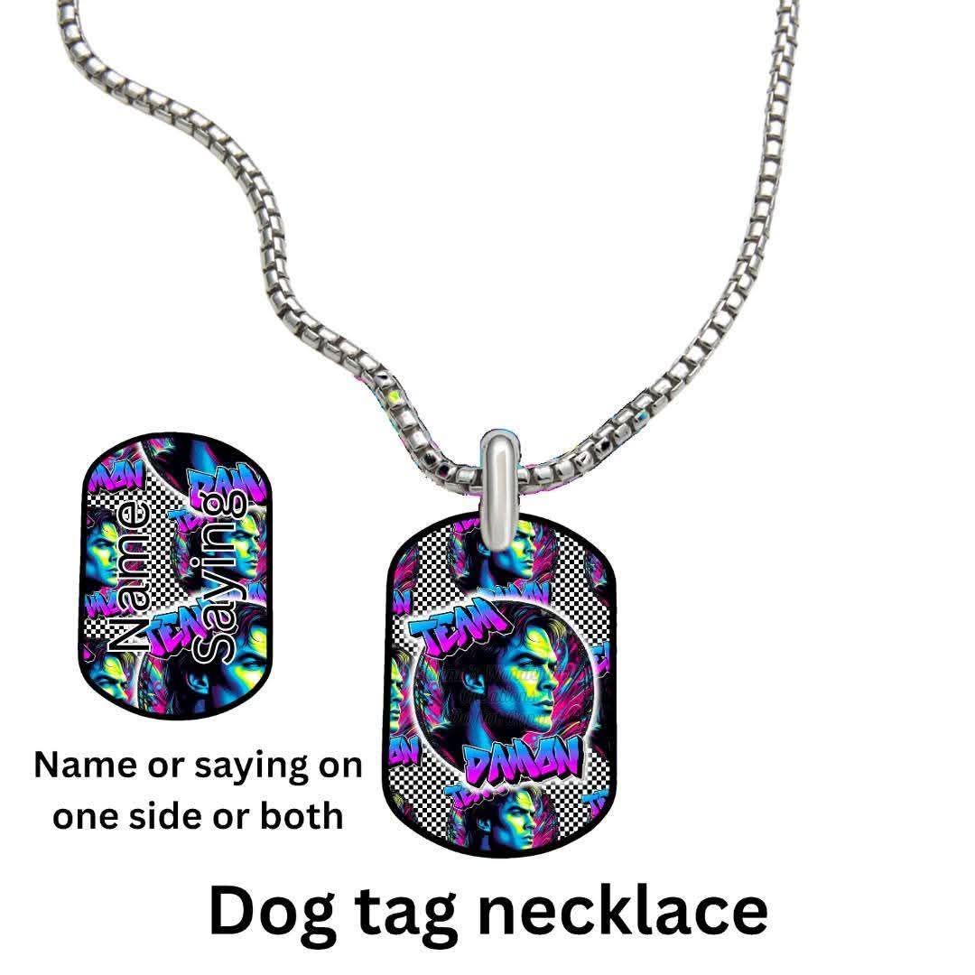 DAMON – Dog Tag Necklace