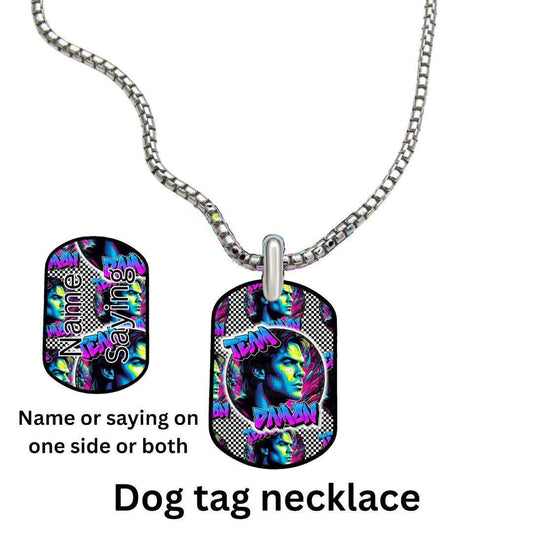 DAMON β Dog Tag Necklace