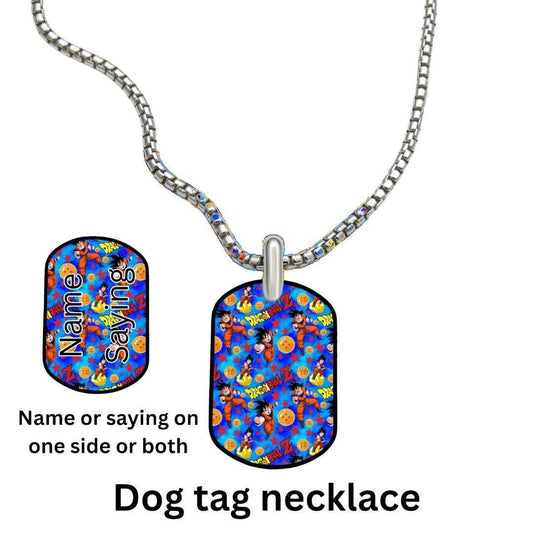 DBZ β Dog Tag Necklace