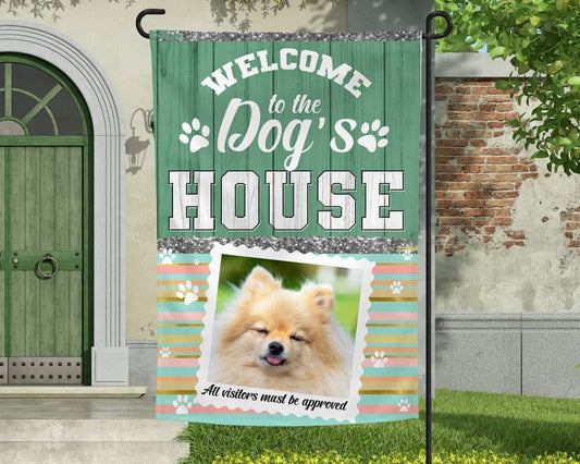 Dog House - Garden Flag (12x18)