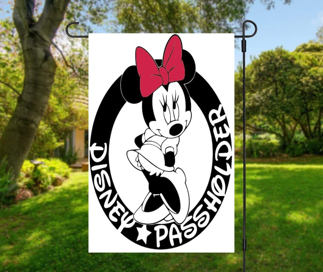 D Passholder - Garden Flag (12x18)