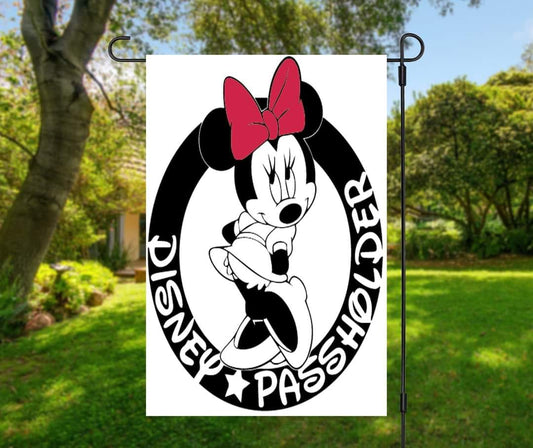 D Passholder - Garden Flag (12x18)