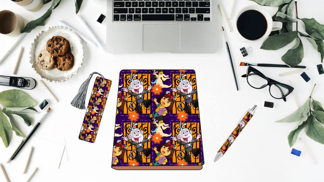 EXPLORER NIGHTMARE – 3-in-1 Custom Journal Set (A5 Size)