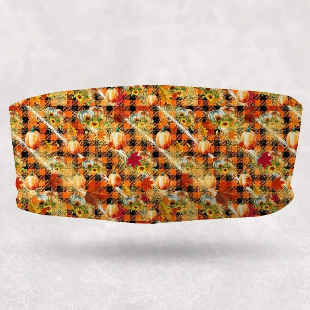 FALL PLAID – Custom Lightweight Headband