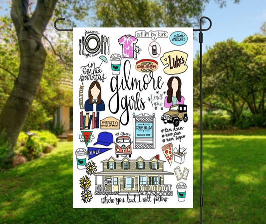Gg Girls - Garden Flag (12x18)
