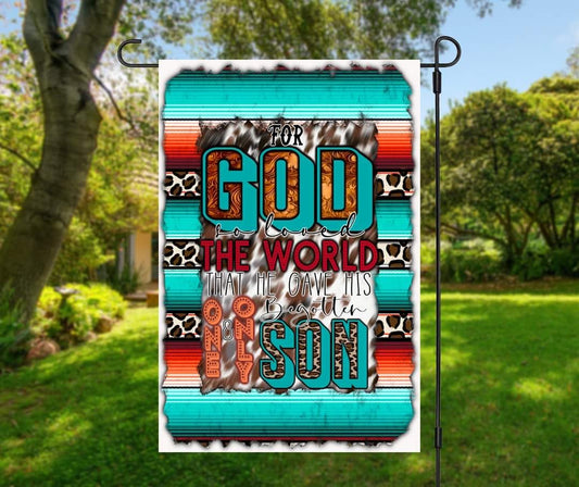 God The One And Only Son - Garden Flag (12x18)