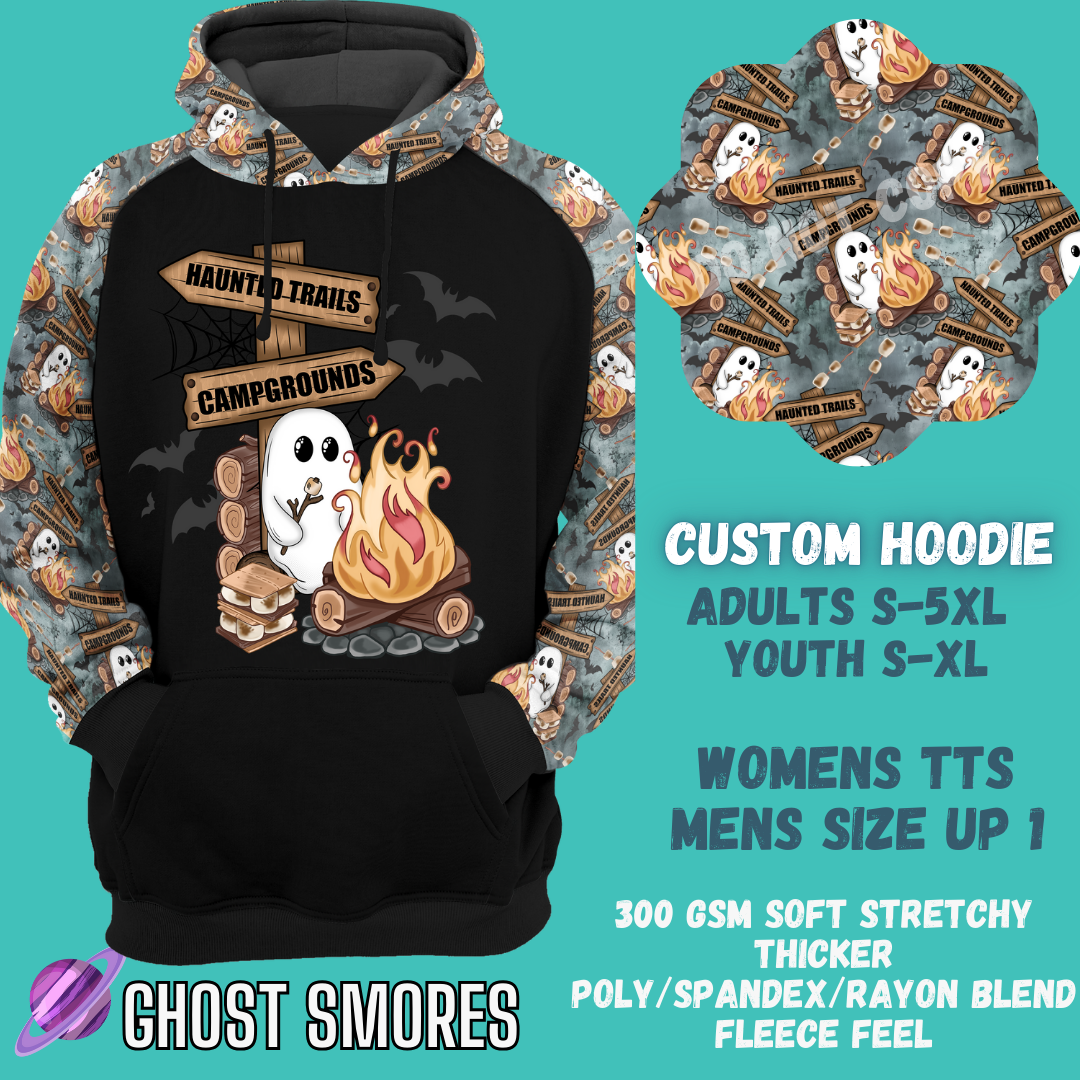 GHOST SMORES -CUSTOM HOODIES RE-RUN PREORDER CLOSING 5/11