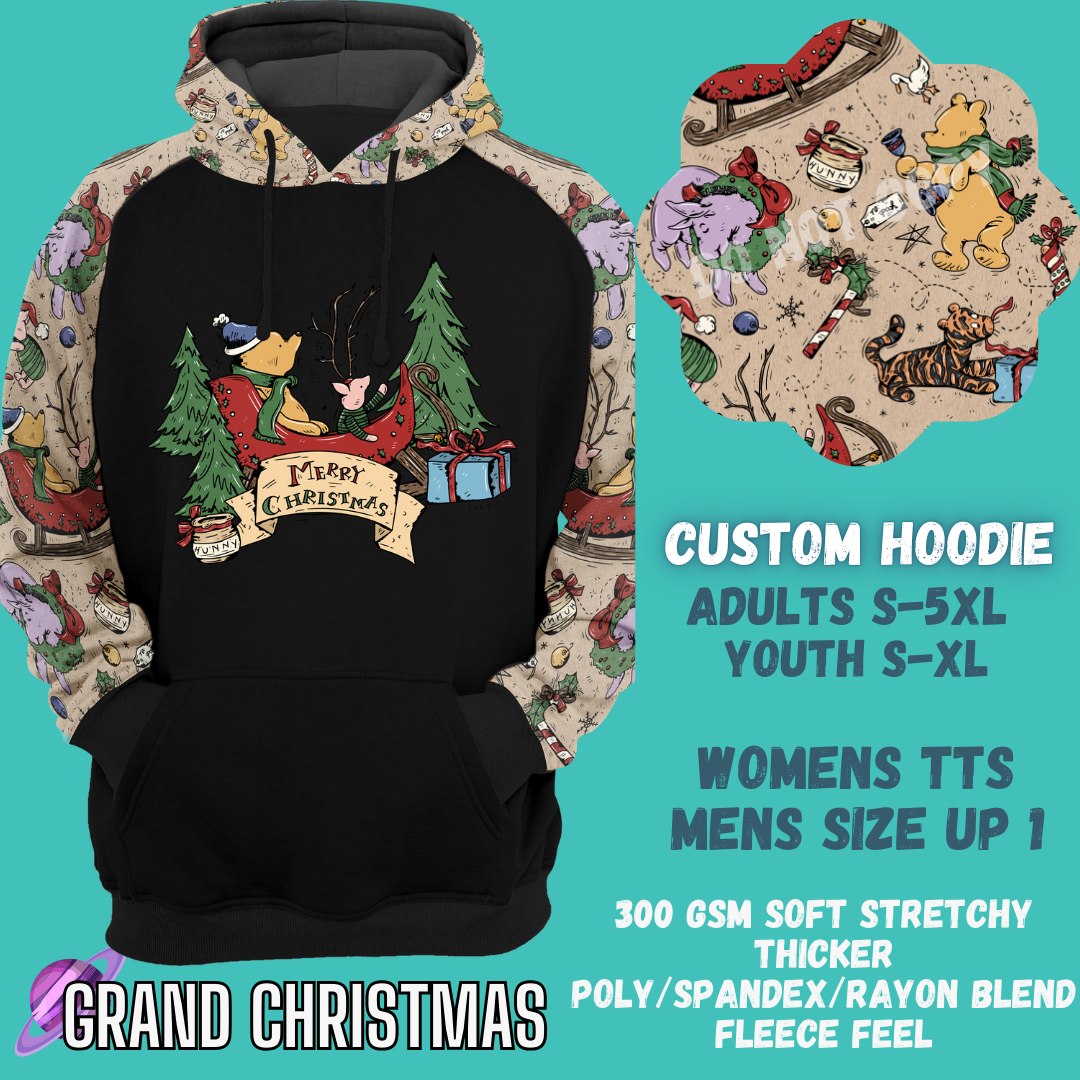 GRAND CHRISTMAS -CUSTOM HOODIES RE-RUN PREORDER CLOSING 5/11