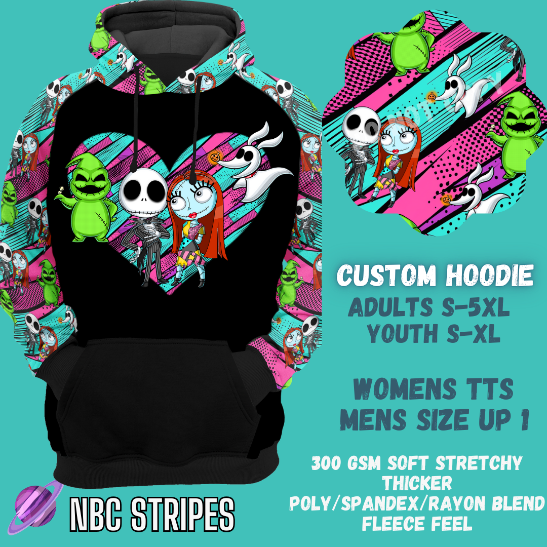 NBC STRIPES -CUSTOM HOODIES RE-RUN PREORDER CLOSING 5/11