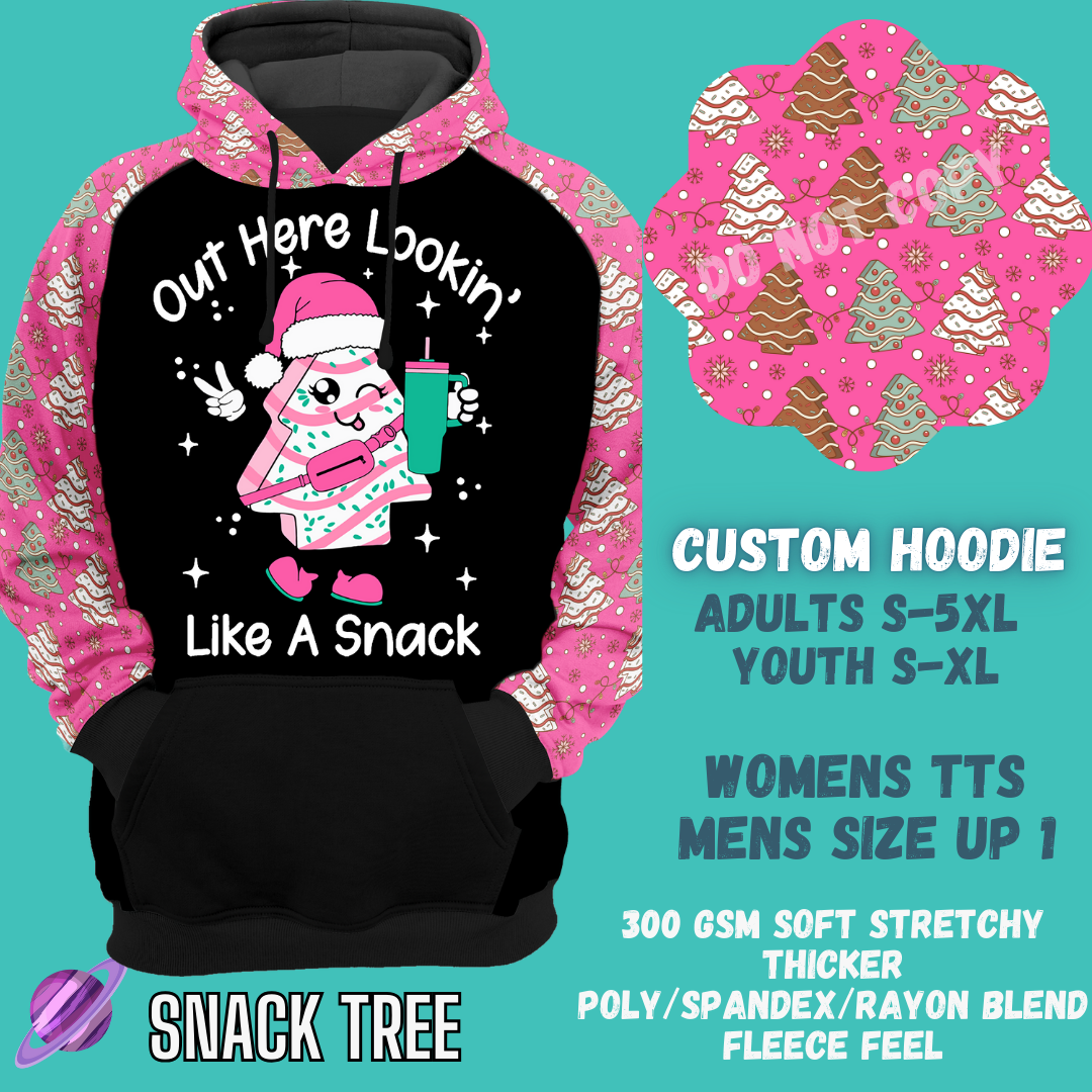 SNACK TREE -CUSTOM HOODIES RE-RUN PREORDER CLOSING 5/11
