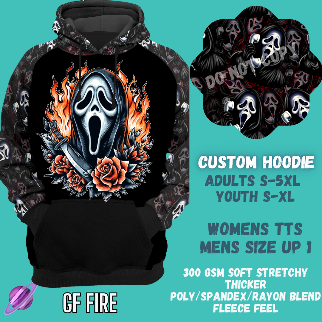 GF FIRE -CUSTOM HOODIES RE-RUN PREORDER CLOSING 5/11