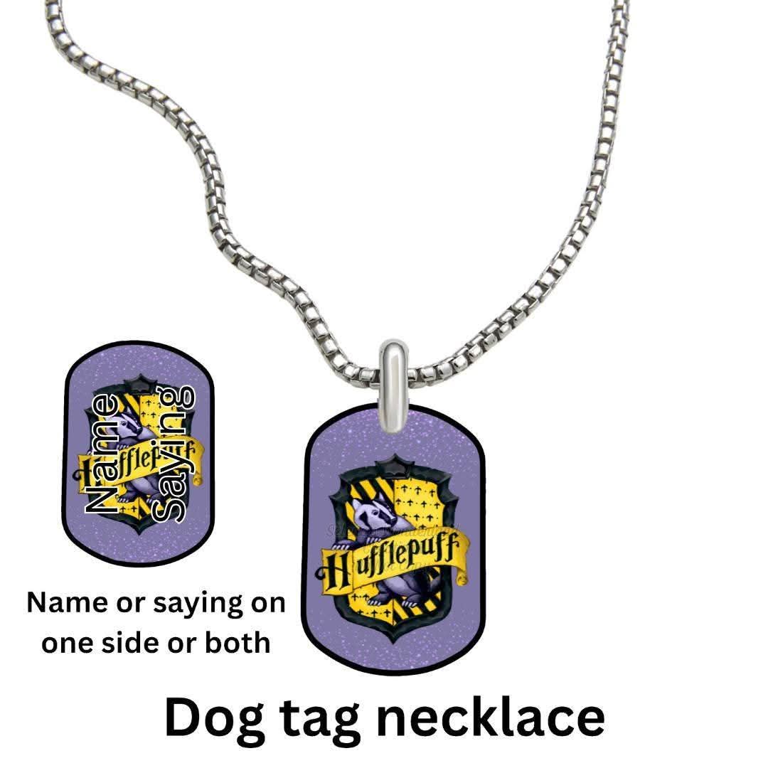HUFF – Dog Tag Necklace