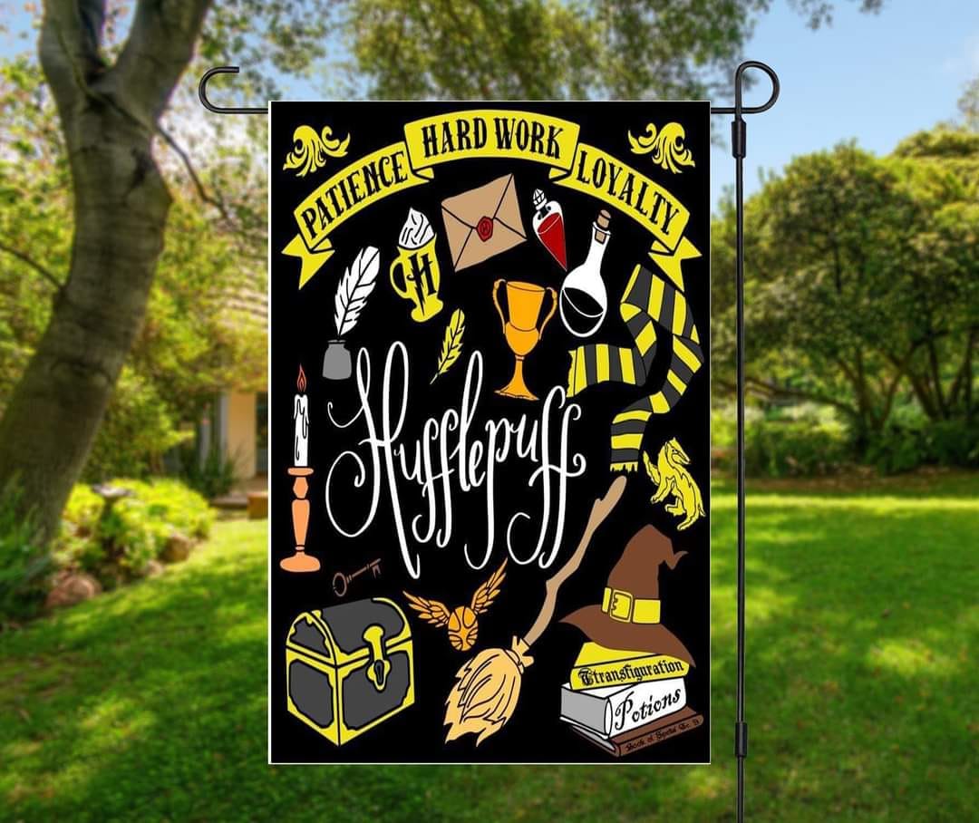 Huff House - Garden Flag (12x18)