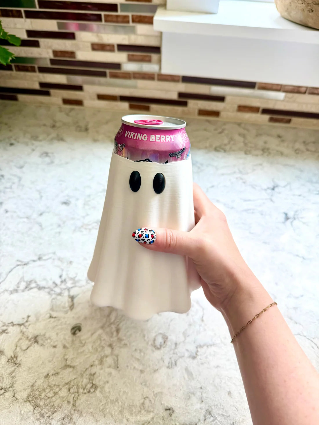 GHOST CAN HOLDERS- 4 SIZES AVAILABLE-3D PRINTED