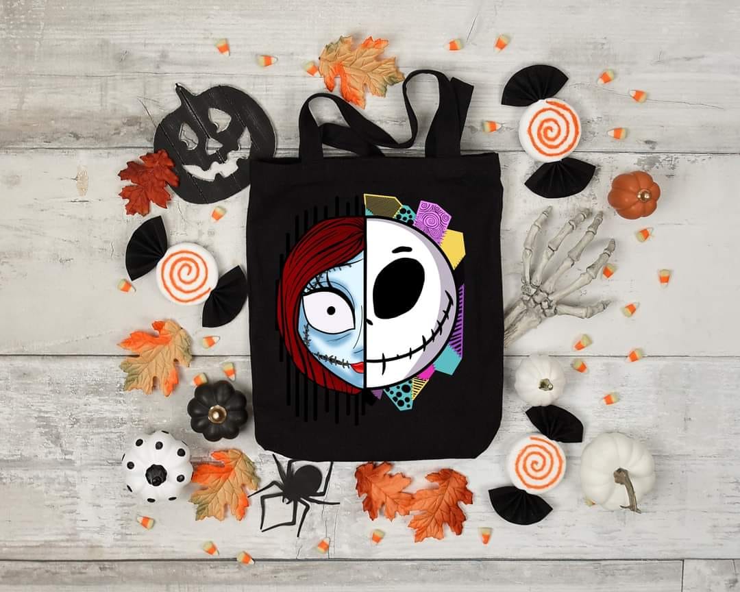 JACK SALLY - Custom Economical Tote Bag (15x16)