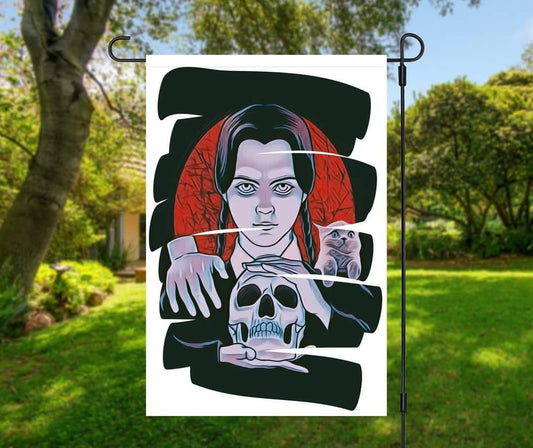 Kooky Girl - Garden Flag (12x18)
