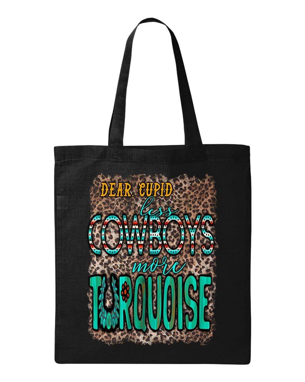 LESS COWBOYS - Custom Economical Tote Bag (15x16)