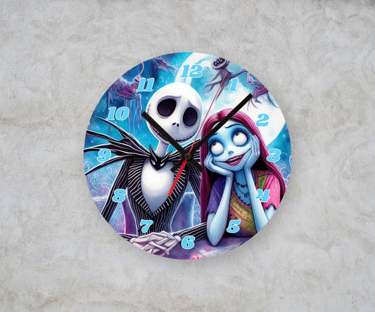 LOVERS 7 β Custom Framed Clock (10β Round)