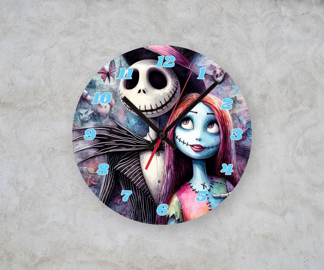 LOVERS 8 β Custom Framed Clock (10β Round)