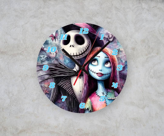 LOVERS 8 β Custom Framed Clock (10β Round)