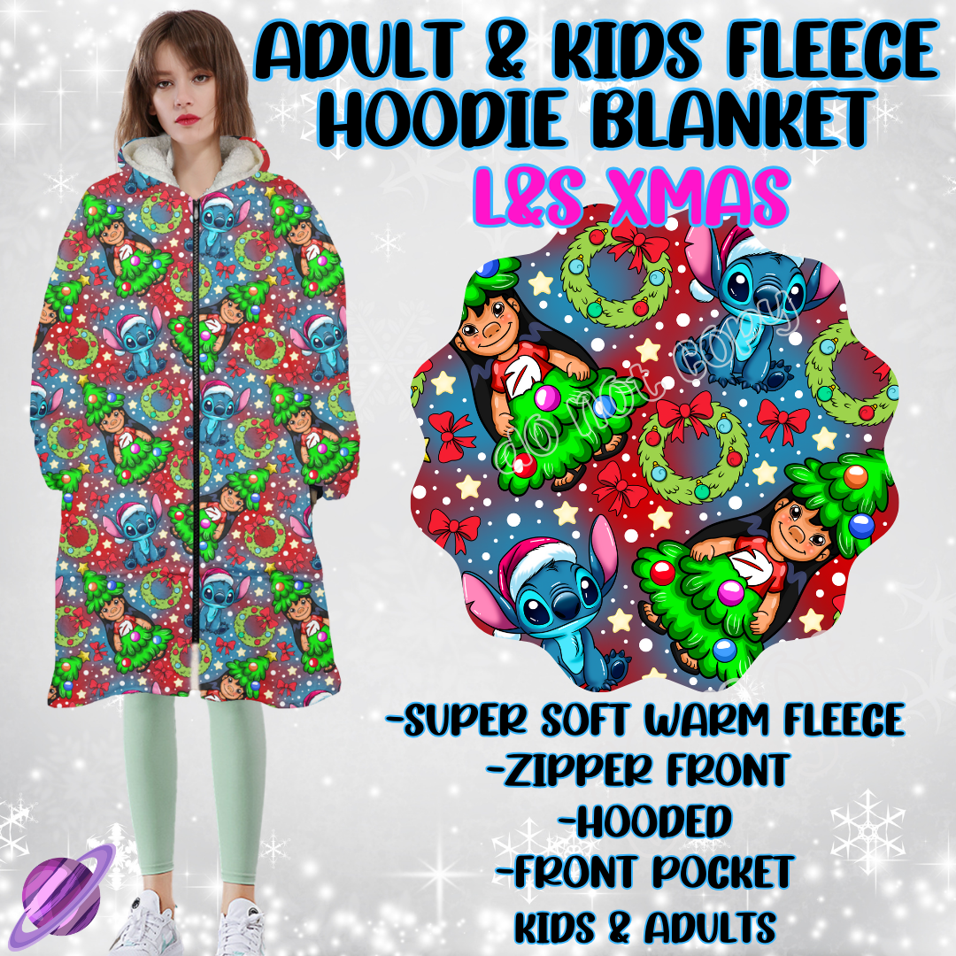 L&S XMAS - HOODIE BLANKET RUN-PREORDER CLOSING 9/27