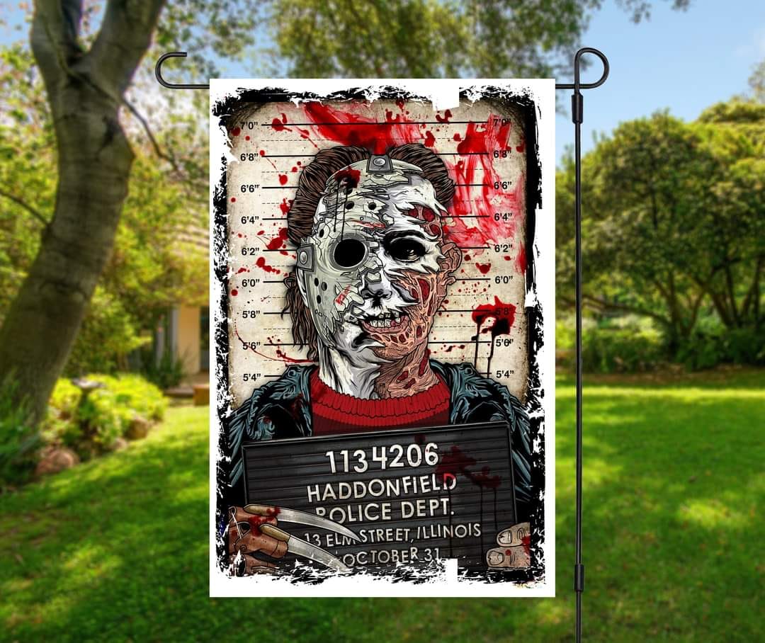 Mike Mugshot - Garden Flag (12x18)