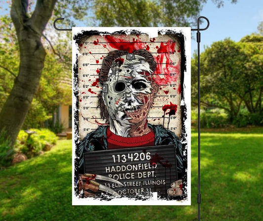 Mike Mugshot - Garden Flag (12x18)