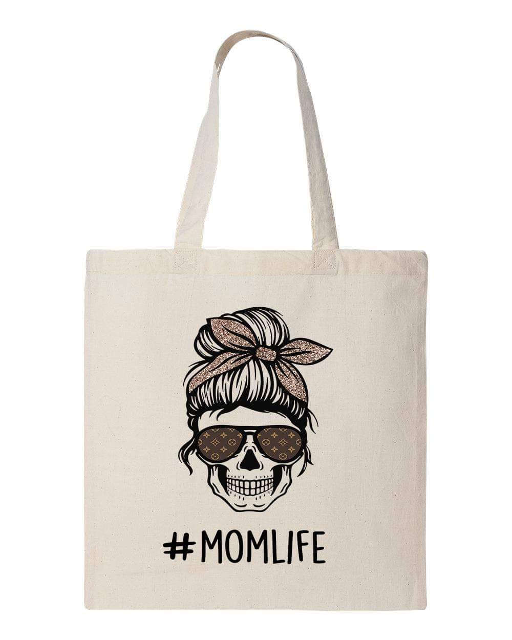 MOMLIFE MESSYBUN - Custom Economical Tote Bag (15x16)