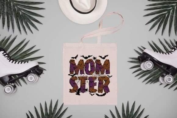 MOMSTER - Custom Economical Tote Bag (15x16)