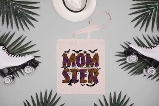 MOMSTER - Custom Economical Tote Bag (15x16)