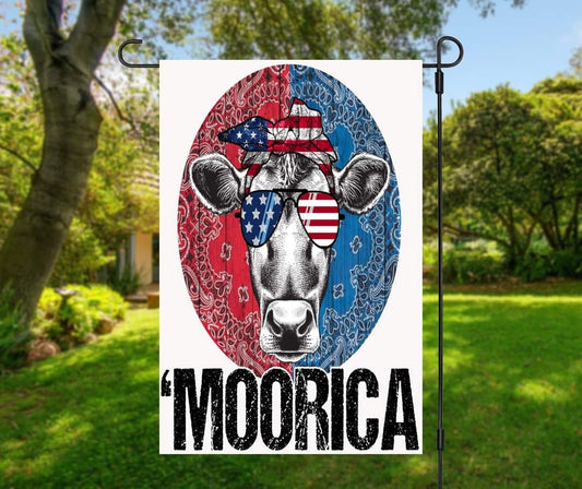 Moorica - Garden Flag (12x18)