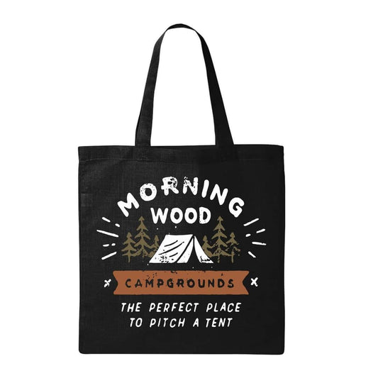 MORNING WOOD - Custom Economical Tote Bag (15x16)