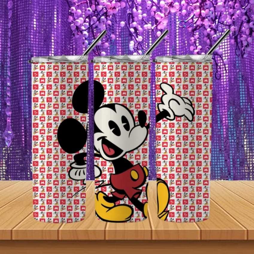 MOUSE RED - Sublimated Tumbler (20 oz)