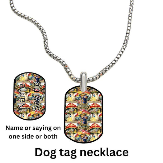 MUSHROOM β Dog Tag Necklace