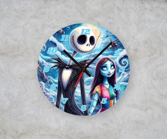 NBC CLOUDY β Custom Framed Clock (10β Round)