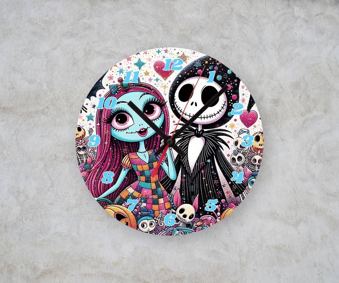 NBC LOVERS β Custom Framed Clock (10β Round)