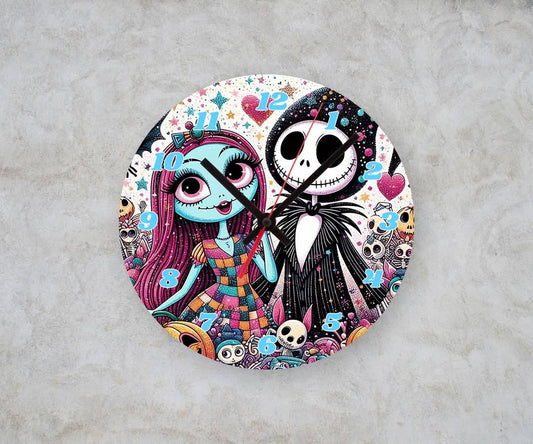 NBC LOVERS β Custom Framed Clock (10β Round)