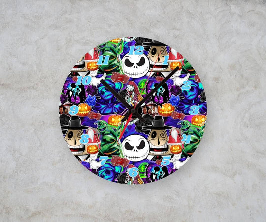 NBC MASHUP β Custom Framed Clock (10β Round)