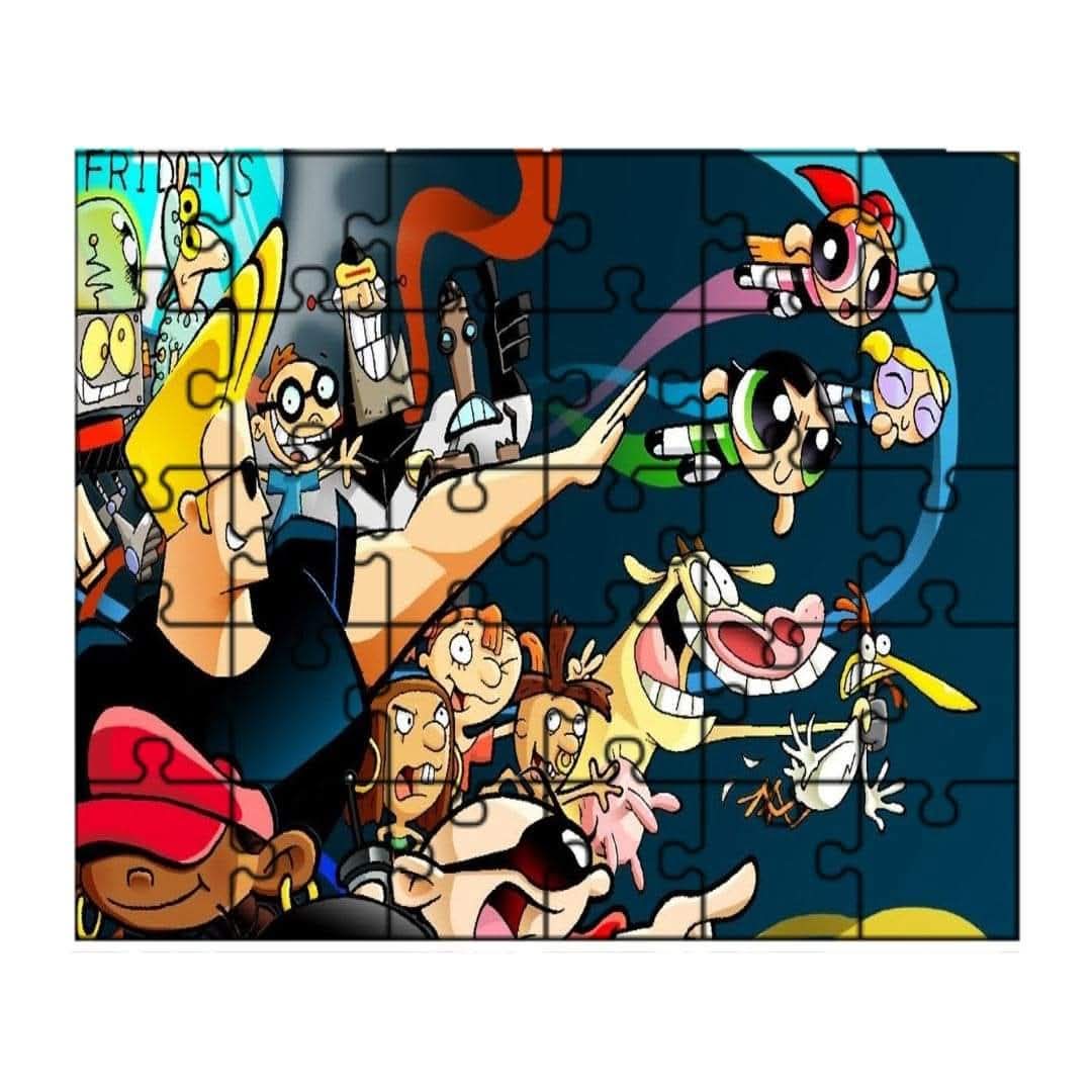 NICK TV - CUSTOM 120 PIECE PUZZLE