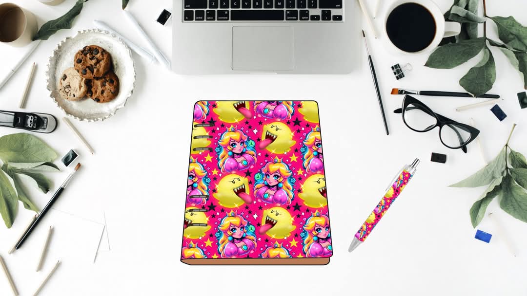 PEACH – 3-in-1 Custom Journal Set (A5 Size)