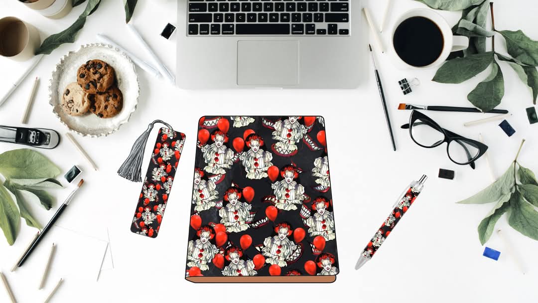 PENNY CLOWN – 3-in-1 Custom Journal Set (A5 Size)
