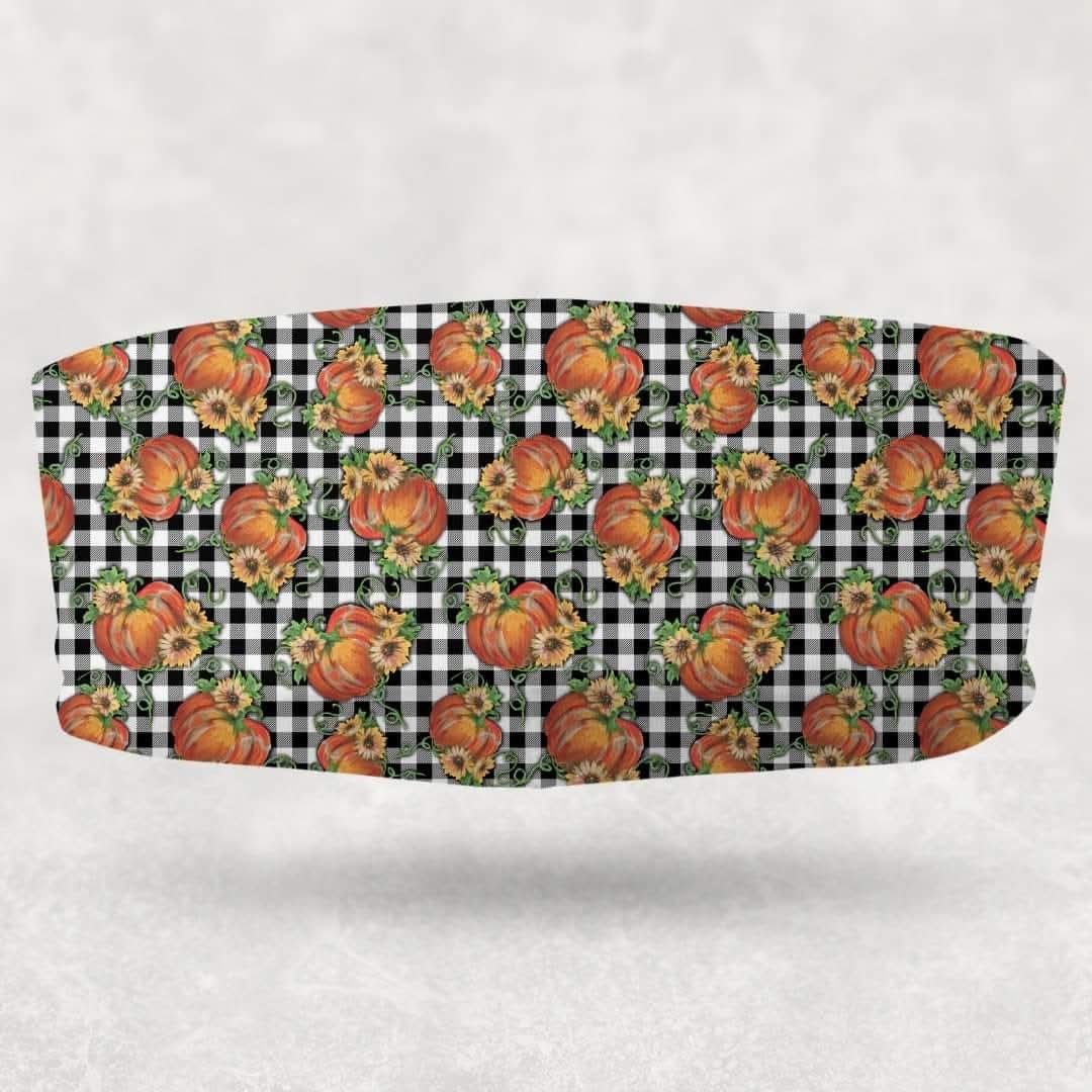 PLAID PUMPKIN – Custom Lightweight Headband